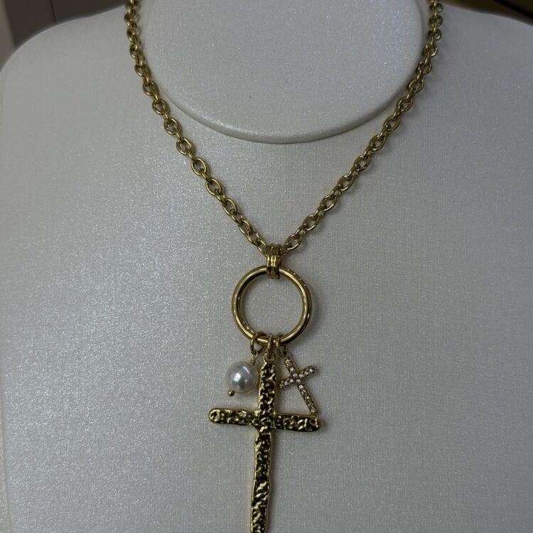 Olia necklace gold